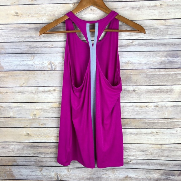 Athleta | Magenta Spree Keyhole Racerback Tank S - Picture 6 of 8